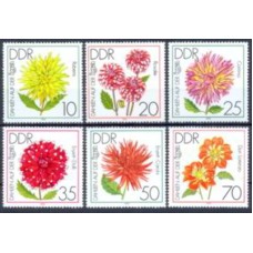 ALO2100N-SÉRIE EXPOSIÇÃO DE DÁLIAS DE ERFURT - ALEMANHA ORIENTAL - 1979 - N