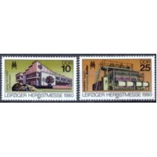ALO2197N-SÉRIE FEIRA DE OUTONO DE LEIPZIG - ALEMANHA ORIENTAL - 1980 - N