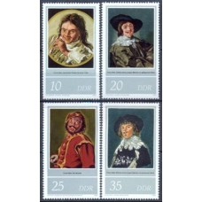 ALO2205N-SÉRIE 400º ANIVERSÁRIO DE NASCIMENTO DO PINTOR FRANS HALS - ALEMANHA ORIENTAL - 1980 - N