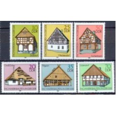 ALO2278N-SÉRIE CASAS DA RDA - ALEMANHA ORIENTAL - 1981 - N