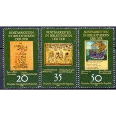 ALO2288N-SÉRIE GRANDES VALORES DAS BIBLIOTECAS DA RDA - ALEMANHA ORIENTAL - 1981 - N