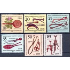 ALO2294N-SÉRIE COLEÇÃO DE HISTÓRIA DA MEDICINA DO INSTITUTO KARL SUDHOFF - ALEMANHA ORIENTAL - 1981 - N