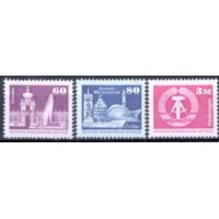 ALO2303N-SÉRIE CONSTRUÇÕES SOCIALISTAS NA RDA - 60P/80P/3M - ALEMANHA ORIENTAL - 1981 - N ALO2303N-SÉRIE CONSTRUÇÕES SOCIALISTAS NA RDA - 60P/80P/3M - ALEMANHA ORIENTAL - 1981 - N