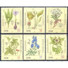 ALO2341N-SÉRIE PLANTAS VENENOSAS - ALEMANHA ORIENTAL - 1982 - N