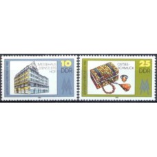 ALO2381N-SÉRIE FEIRA DE OUTONO DE LEIPZIG - ALEMANHA ORIENTAL - 1982 - N