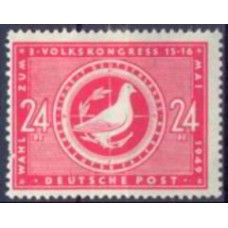 ALOG051N-SELO 3º CONGRESSO POPULAR - ALEMANHA ORIENTAL EMISSÕES GERAIS - 1949 - N
