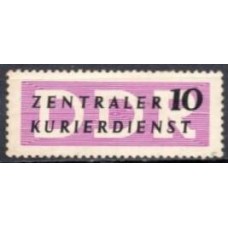 ALOS043NA-SELO DE SERVIÇO DDR, 10P - ALEMANHA ORIENTAL - 1957 - N