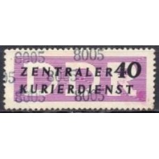 ALOS047N-SELO DE SERVIÇO DDR, 40P - ALEMANHA ORIENTAL - 1957 - N