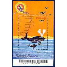 BL0128N-BLOCO ÁREA DE PROTEÇÃO AMBIENTAL DA BALEIA FRANCA - 2002 - N