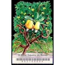 BL0141M-BLOCO O MAIOR CAJUEIRO DO MUNDO - 2006 - MINT BL0141M-BLOCO O MAIOR CAJUEIRO DO MUNDO - 2006 - MINT