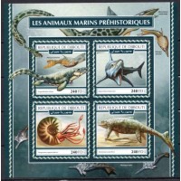 DJI1788MF-MINIFOLHA ANIMAIS MARINHOS PRÉ HISTÓRICOS - DJIBUTI - 2017 - MINT DJI1788MF-MINIFOLHA ANIMAIS MARINHOS PRÉ HISTÓRICOS - DJIBUTI - 2017 - MINT