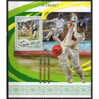 DJIB0208M-BLOCO CRÍQUETE - DJIBUTI - 2017 - MINT DJIB0208M-BLOCO CRÍQUETE - DJIBUTI - 2017 - MINT