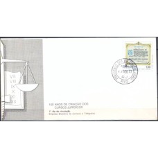 FD0128.02-FDC 150 ANOS DOS CURSOS JURÍDICOS - 1977 - CPD RIO DE JANEIRO