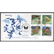 FD0179.05-FDC DIA DO SELO - BORBOLETAS - 1979 - CPD E CBC SÃO PAULO