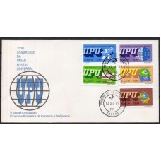 FD0183.04-FDC XVIII CONGRESSO DA UNIÃO POSTAL UNIVERSAL - UPU - 1979 - CPD PARANÁ