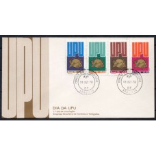 FD0187.01-FDC DIA DA UPU - UNIÃO POSTAL UNIVERSAL - 1979 - CPD BRASÍLIA