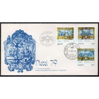 FD0189.02-FDC NATAL - 1979 - CPD E CBC SÃO JOSÉ DO RIO PRETO