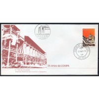 FD0191.03-FDC 25 ANOS DA COSIPA - COMPANHIA SIDERÚRGICA PAULISTA - 1979 - CPD E CBC SÃO PAULO