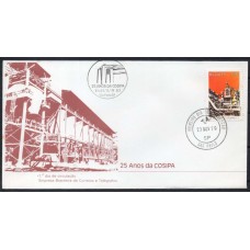FD0191.03-FDC 25 ANOS DA COSIPA - COMPANHIA SIDERÚRGICA PAULISTA - 1979 - CPD E CBC SÃO PAULO