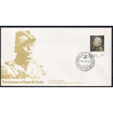 FD0197.02-FDC HOMENAGEM AO DUQUE DE CAXIAS - 1980 - CPD SÃO JOSÉ DO RIO PRETO