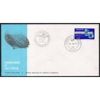 FD0199.03-FDC CINQUENTENÁRIO DO GRAF ZEPPELIN - 1980 - CPD E CBC SÃO PAULO