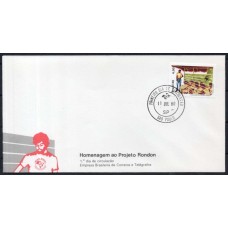 FD0203.03-FDC HOMENAGEM AO PROJETO RONDON - 1980 - CPD SÃO PAULO