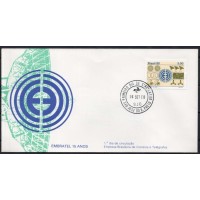 FD0206.03-FDC EMBRATEL 15 ANOS - 1980 - CPD SÃO JOSÉ DO RIO PRETO FD0206.03-FDC EMBRATEL 15 ANOS - 1980 - CPD SÃO JOSÉ DO RIO PRETO
