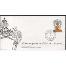 FD0232.01-FDC HOMENAGEM AO CÍRIO DE NAZARÉ - 1981 - CPD SÃO JOSÉ DO RIO PRETO