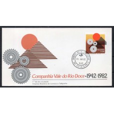 FD0253.01-FDC 40 ANOS DA COMPANHIA VALE DO RIO DOCE - 1982 - CPD SÃO JOSÉ DO RIO PRETO