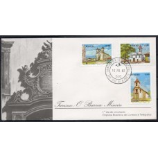FD0257.02-FDC TURISMO - O BARROCO MINEIRO - 1982 - CPD SÃO PAULO