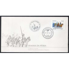 FD0264.01-FDC SEMANA DA PÁTRIA - 1982 - CPD E CBC SÃO JOSÉ DO RIO PRETO