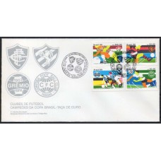 FD0452.05-FDC CLUBES DE FUTEBOL CAMPEÕES DA COPA BRASIL - TAÇA OURO II - 1988 - CBC RIO DE JANEIRO