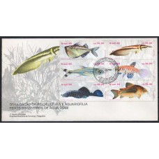 FD0458.02-FDC DIVULGAÇÃO DA PISCICULTURA E AQUARIOFILIA - PEIXES DE ÁGUA DOCE - 1988 - CBC RIO DE JANEIRO