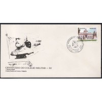 FD0468.02-FDC CENTENÁRIO DO COLÉGIO MILITAR DO RIO DE JANEIRO - 1989 - CBC RIO DE JANEIRO