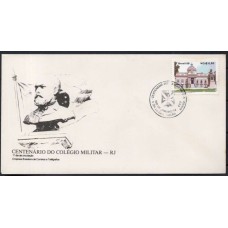 FD0468.02-FDC CENTENÁRIO DO COLÉGIO MILITAR DO RIO DE JANEIRO - 1989 - CBC RIO DE JANEIRO