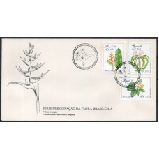 FD0469.01-FDC PRESERVAÇÃO DA FLORA BRASILEIRA - 1989 - CBC RIO DE JANEIRO