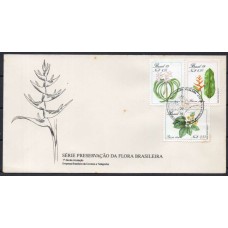 FD0469.03-FDC PRESERVAÇÃO DA FLORA BRASILEIRA - 1989 - CBC RIO DE JANEIRO