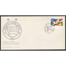 FD0487.02-FDC CLUBES DE FUTEBOL CAMPEÃO DA COPA BRASIL - TAÇA DE OURO - COPA UNIÃO - 1989 - CBC SALVADOR
