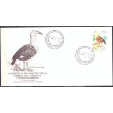 FD0533.01-FDC CONFERÊNCIA DAS NAÇÕES UNIDAS SOBRE O MEIO AMBIENTE E DESENVOLVIMENTO - 1991 - CBC MACAPÁ