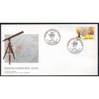 FD0578.01-FDC CENTENÁRIO DA MISSÃO CRULS - 1992 - CBC BRASÍLIA FD0578.01-FDC CENTENÁRIO DA MISSÃO CRULS - 1992 - CBC BRASÍLIA