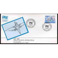 FD0608.01-FDC CENTENÁRIO DO COMITÊ OLÍMPICO INTERNACIONAL - 1994 - CBC PORTO ALEGRE FD0608.01-FDC CENTENÁRIO DO COMITÊ OLÍMPICO INTERNACIONAL - 1994 - CBC PORTO ALEGRE