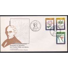 FD0614.02-FDC PRESERVAÇÃO DA FLORA - NATURALISTA KARL F P VON MARTIUS - 1994 - CBC RIO DE JANEIRO