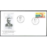 FD0669.01-FDC CENTENÁRIO DO NASCIMENTO DE IRINEU BORNHAUSEN - 1996 - CBC FLORIANÓPOLIS