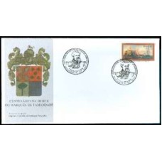 FD0692.01-FDC CENTENÁRIO DA MORTE DO MARQUÊS DE TAMANDARÉ - 1997 - CBC RIO DE JANEIRO