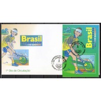 FD0706.02-FDC BRASIL TRICAMPEÃO DE ROLAND GARROS - GUGA - 2001 - CBC FLORIANÓPOLIS FD0706.02-FDC BRASIL TRICAMPEÃO DE ROLAND GARROS - GUGA - 2001 - CBC FLORIANÓPOLIS