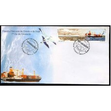 FD0711.01-FDC MARINHA MERCANTE DE ONTEM E DE HOJE - 2001 - CBC RIO DE JANEIRO