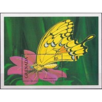 GRNB0282M-BLOCO BORBOLETAS - GRANADA - 1991 - MINT GRNB0282M-BLOCO BORBOLETAS - GRANADA - 1991 - MINT