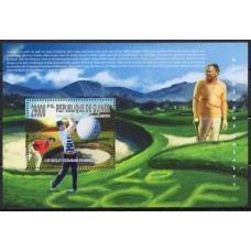 GUIB9005M-BLOCO GOLFE - GUINÉ - 2010 - MINT