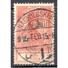 HUN0120U-SELO FRANCISCO JOSÉ 1º, 1K - HUNGRIA - 1913 - U
