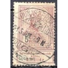 HUN0122U-SELO FRANCISCO JOSÉ 1º, 5K - HUNGRIA - 1913 - U